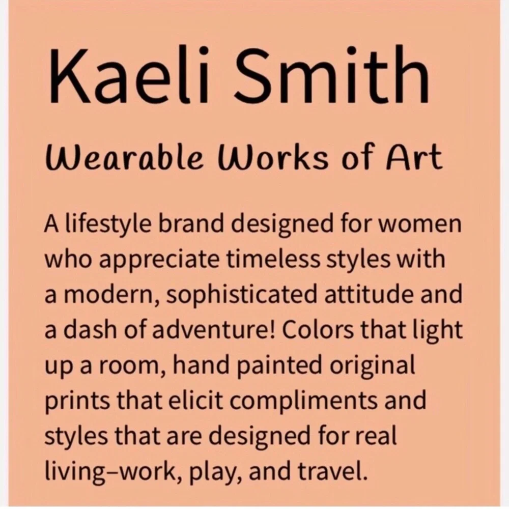 Kaeli Smith Pink and White Print Dress - Picture 9 of 9